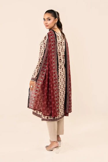 3 Piece - Printed Lawn Suit