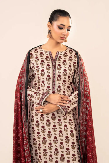 3 Piece - Printed Lawn Suit
