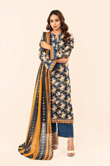 3 Piece - Printed Lawn Suit