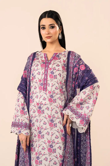 3 Piece - Printed Lawn Suit