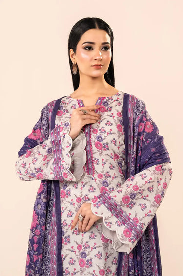 3 Piece - Printed Lawn Suit