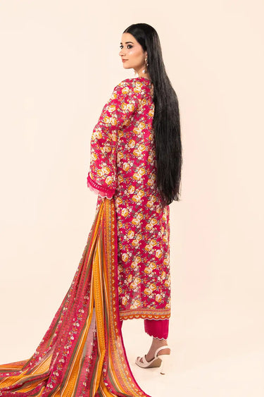 3 Piece - Printed Lawn Suit