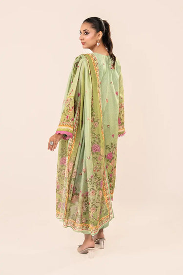 3 Piece - Printed Lawn Suit