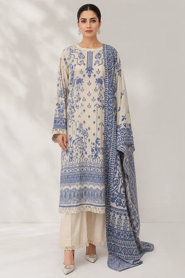 3 Piece - Printed Lawn Suit