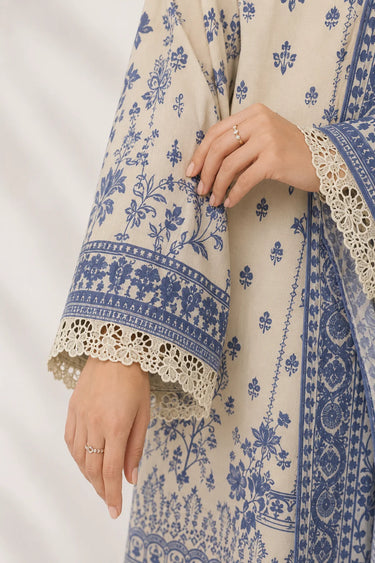 3 Piece - Printed Lawn Suit