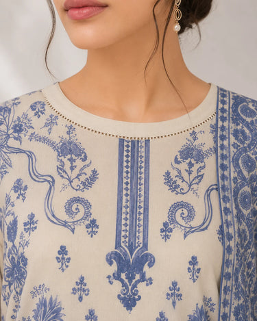 3 Piece - Printed Lawn Suit
