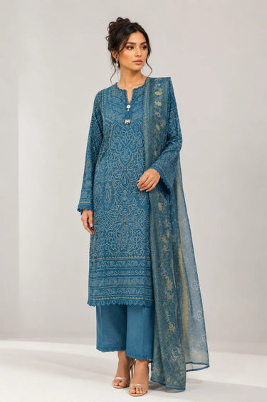3 Piece - Printed Lawn Suit