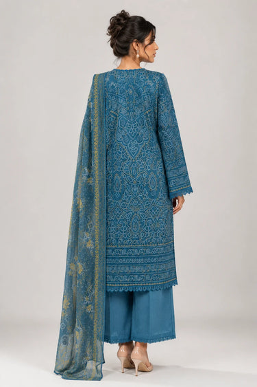 3 Piece - Printed Lawn Suit