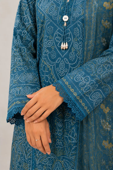 3 Piece - Printed Lawn Suit