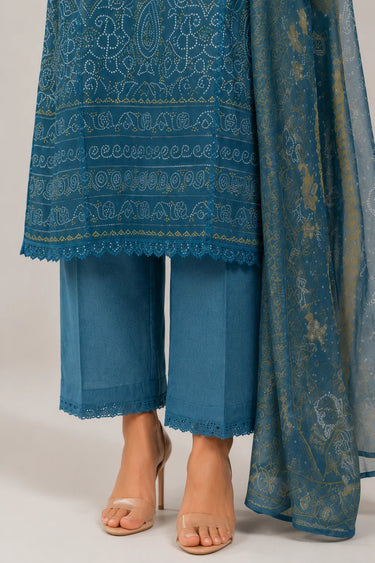 3 Piece - Printed Lawn Suit