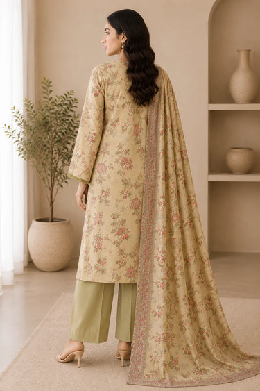 3 Piece - Printed Lawn Suit