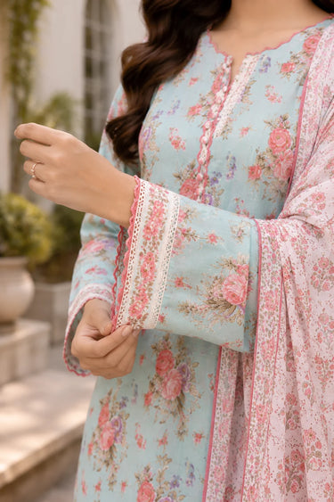 3 Piece - Printed Lawn Suit