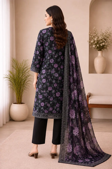 3 Piece - Printed Lawn Suit