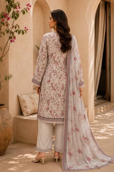 3 Piece - Printed Lawn Suit