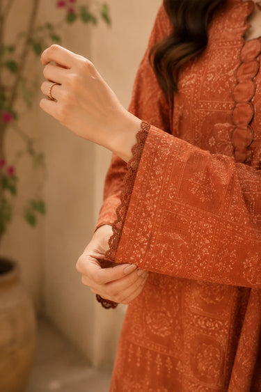 3 Piece - Printed Lawn Suit