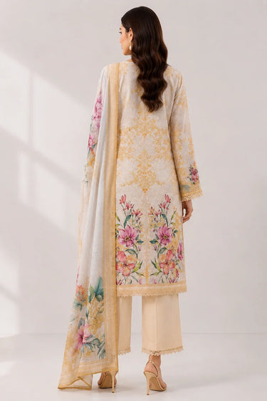 3 Piece - Embroidered Lawn Suit