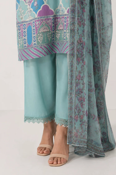 3 Piece - Embroidered Lawn Suit