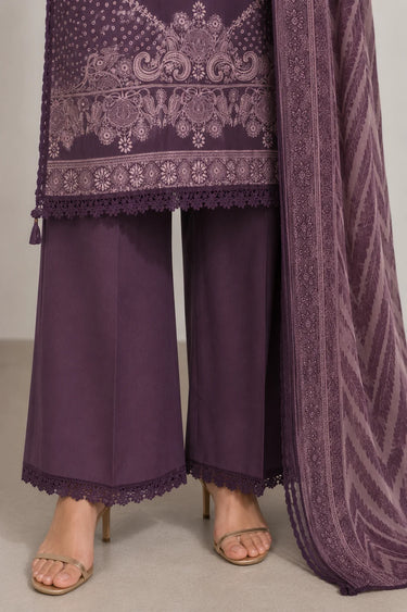 3 Piece - Printed Lawn Suit