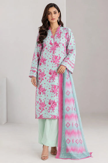 3 PIECE - PRINTED EGYPTIAN LAWN SUIT