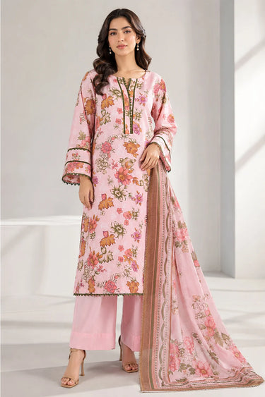 3 PIECE - PRINTED EGYPTIAN LAWN SUIT