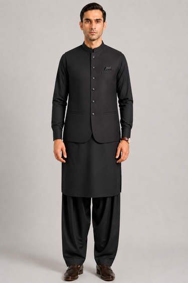 Black Waist Coat