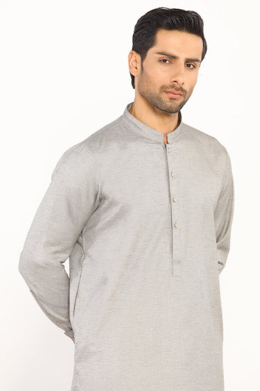 Beige Wash & Wear Shalwar Kameez - Prime Point Store