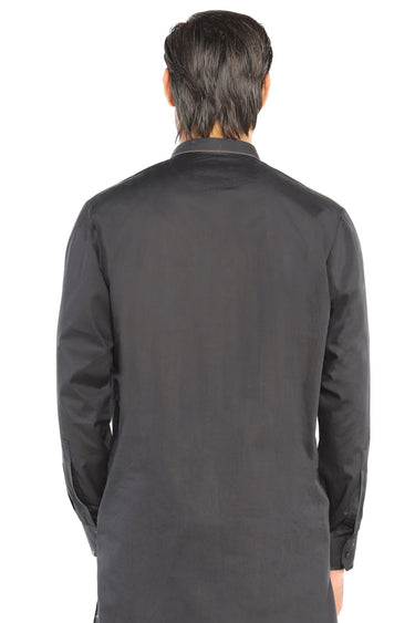 Black Fashion Wash & Wear Shalwar Kameez For Men - Prime Point Store