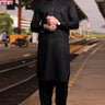 Black Men Unstitched Wash n Wear Suit - Prime Point Store