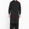 Black Wash & Wear Shalwar Kameez - Prime Point Store