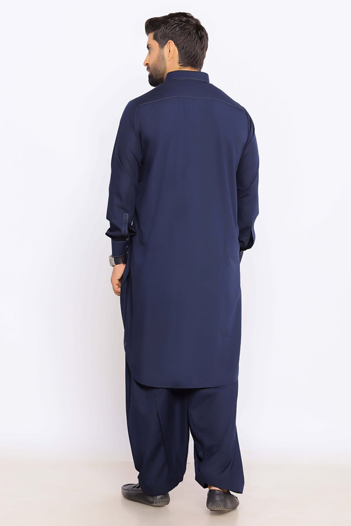 Black Wash & Wear Shalwar Kameez - Prime Point Store