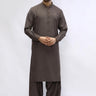 Brown Cotton Casual Shalwar Kameez For Men - Prime Point Store