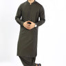 Brown Cotton Casual Shalwar Kameez For Men - Prime Point Store
