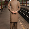 Brown Men Unstitched Wash n Wear Suit - Prime Point Store