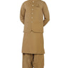 Brown Men Wash & Wear Shalwar Kameez - Prime Point Store