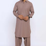 Brown Wash & Wear Shalwar Kameez - Prime Point Store
