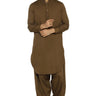 C Grey Fashion Wash & Wear Shalwar Kameez For Men - Prime Point Store