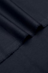 Cotton Dark Blue Unstitched Suit - Prime Point Store