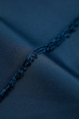 Cotton Midnight Blue Unstitched Suit For Men - Prime Point Store
