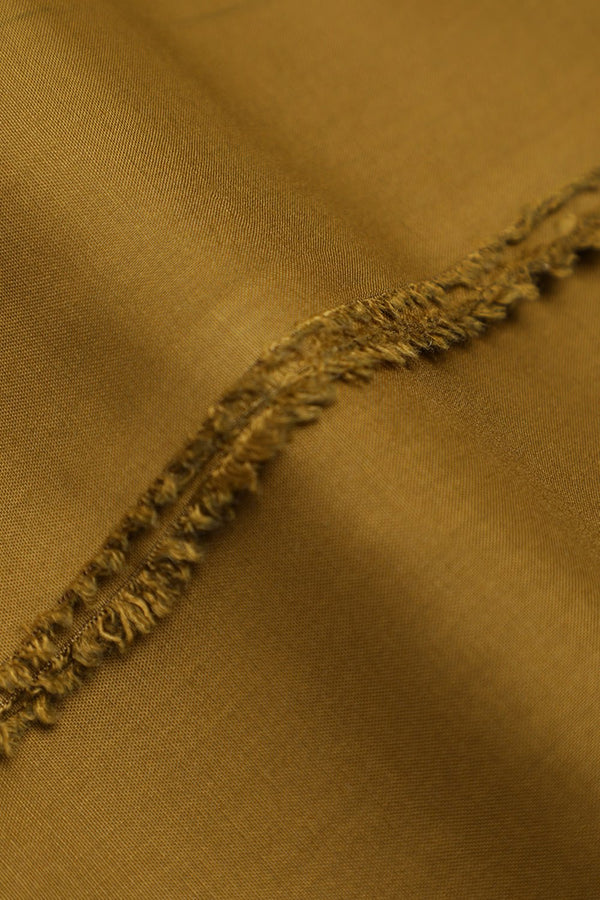 Cotton Mustard Unstitched Suit For Men - Prime Point Store