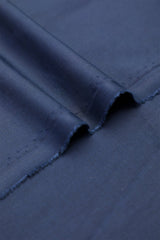 Cotton Navy Blue Unstitched Suit - Prime Point Store