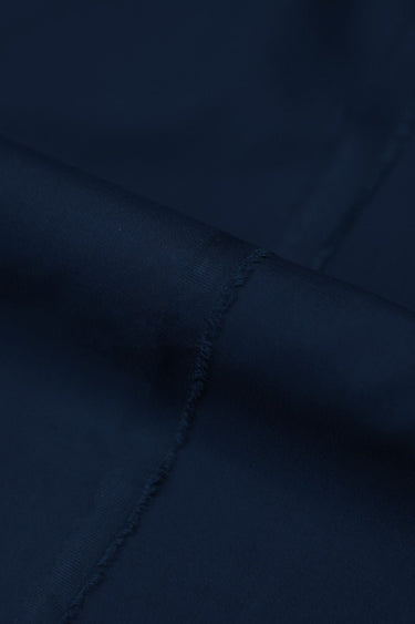 Cotton Navy Blue Unstitched Suit - Prime Point Store