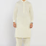 Cream Wash & Wear Shalwar Kameez - Prime Point Store