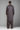 Dark Brown Blended Casual Shalwar Kameez For Men - Prime Point Store