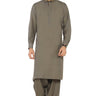 Dark Brown Fashion Wash & Wear Shalwar Kameez For Men - Prime Point Store