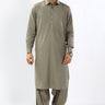 Dark Green Blended Casual Shalwar Kameez For Men - Prime Point Store