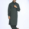 Dark Green Cotton Casual Shalwar Kameez For Men - Prime Point Store