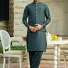 Dark Green Men Wash & Wear Shalwar Kameez - Prime Point Store