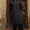 Dark Grey Wash & Wear Shalwar Kameez For Men - Prime Point Store