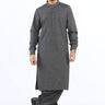 Dark Grey Wash & Wear Shalwar Kameez - Prime Point Store