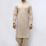 Fawn Cotton Casual Shalwar Kameez For Men - Prime Point Store